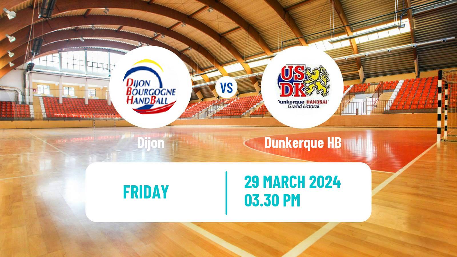 Handball French Starligue Handball Dijon - Dunkerque