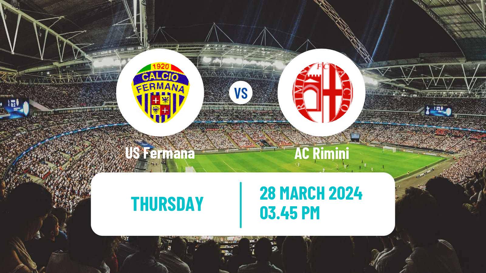Soccer Italian Serie C Group B Fermana - Rimini