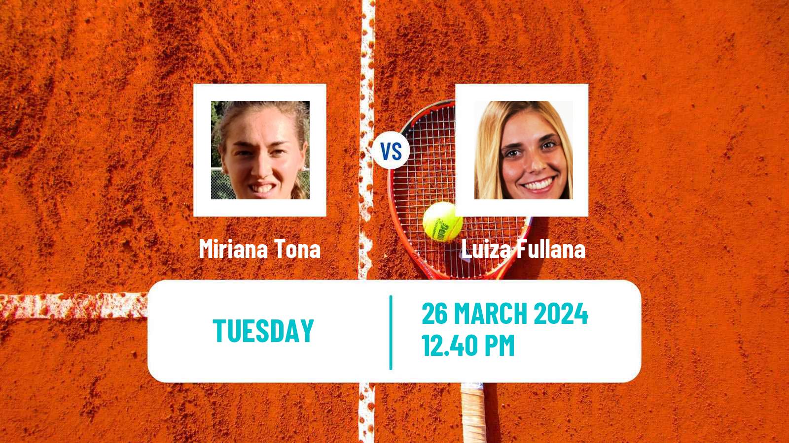 Tennis ITF W50 Sao Paulo Women Miriana Tona - Luiza Fullana