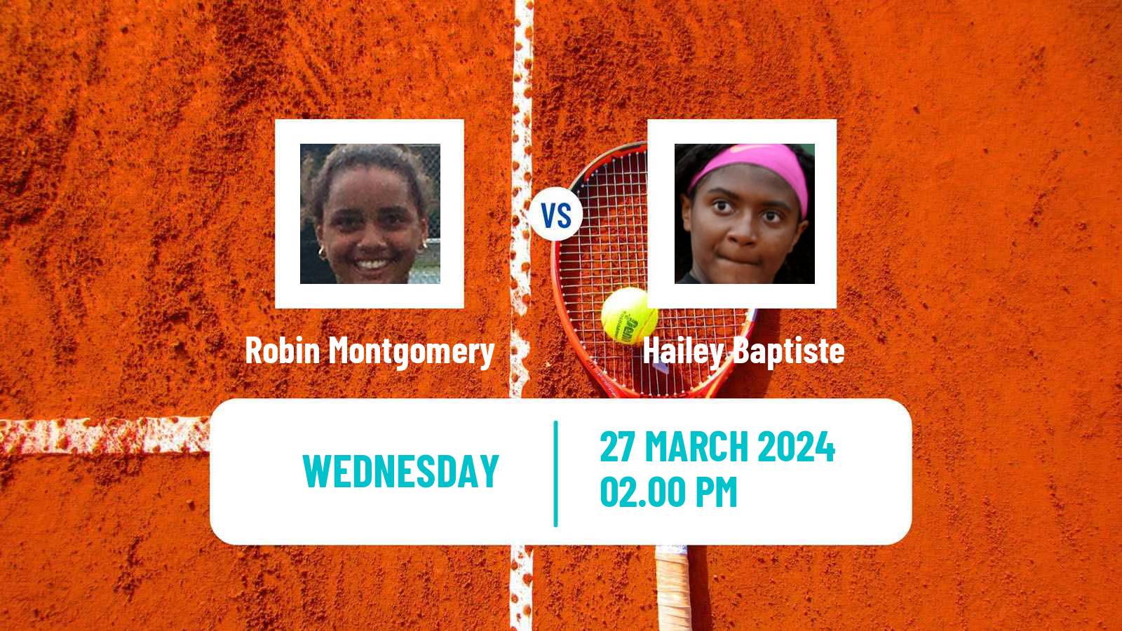 Tennis San Luis Potosi Challenger Women Robin Montgomery - Hailey Baptiste