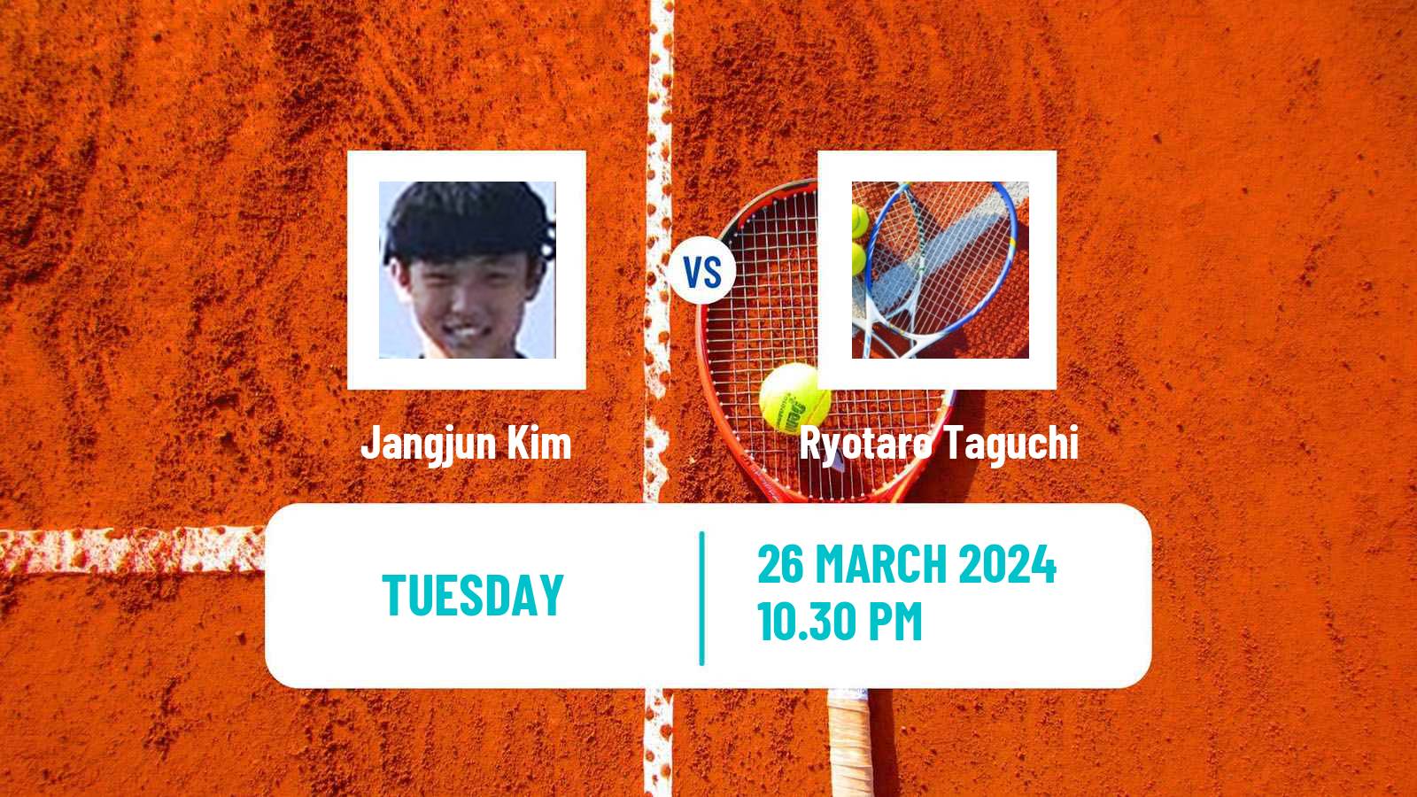 Tennis ITF M15 Tsukuba Men Jangjun Kim - Ryotaro Taguchi