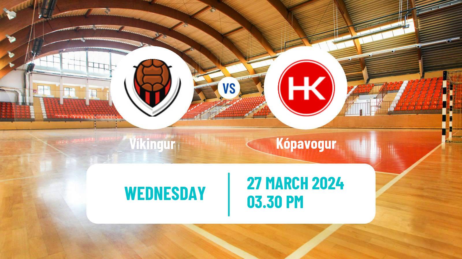 Handball Icelandic Olis Deildin Víkingur - Kópavogur