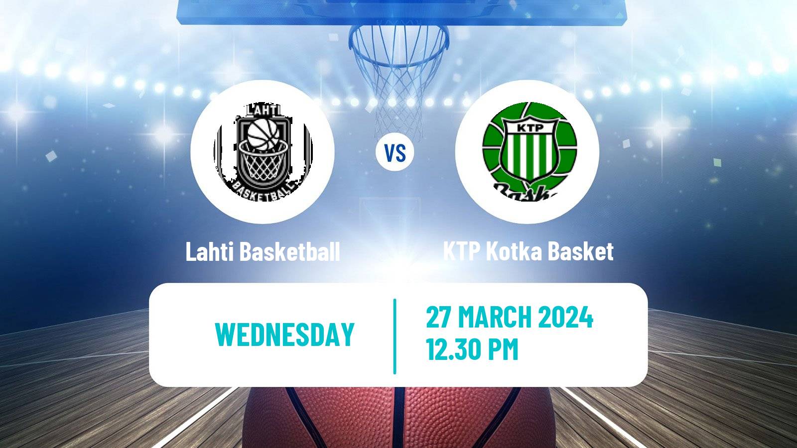Basketball Finnish Korisliiga Lahti Basketball - KTP Kotka Basket