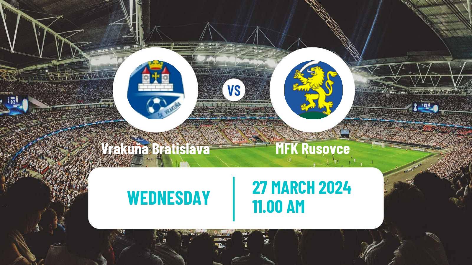 Soccer Slovak 4 Liga Bratislava Vrakuňa Bratislava - Rusovce