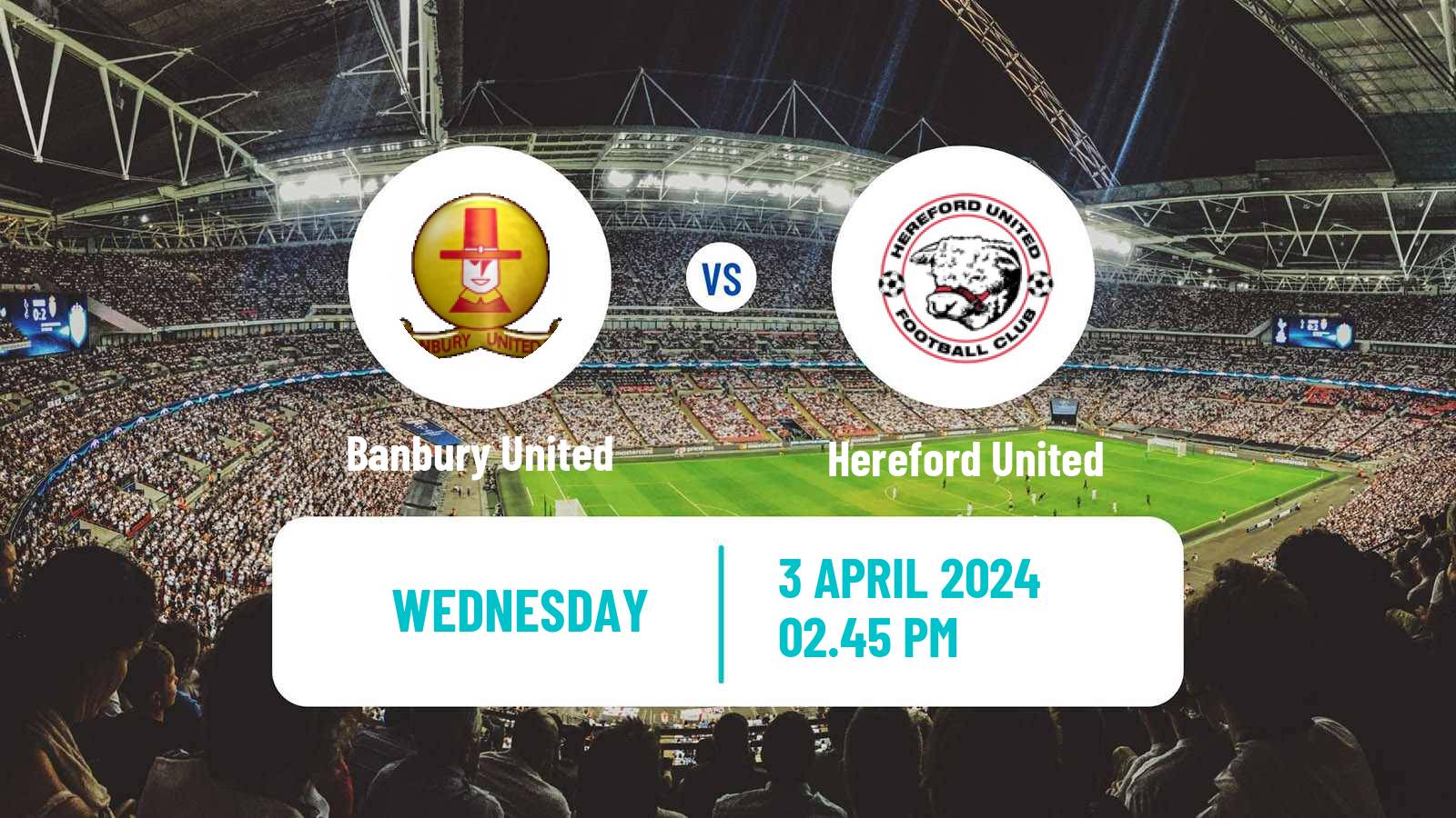 Soccer English National League North Banbury United - Hereford