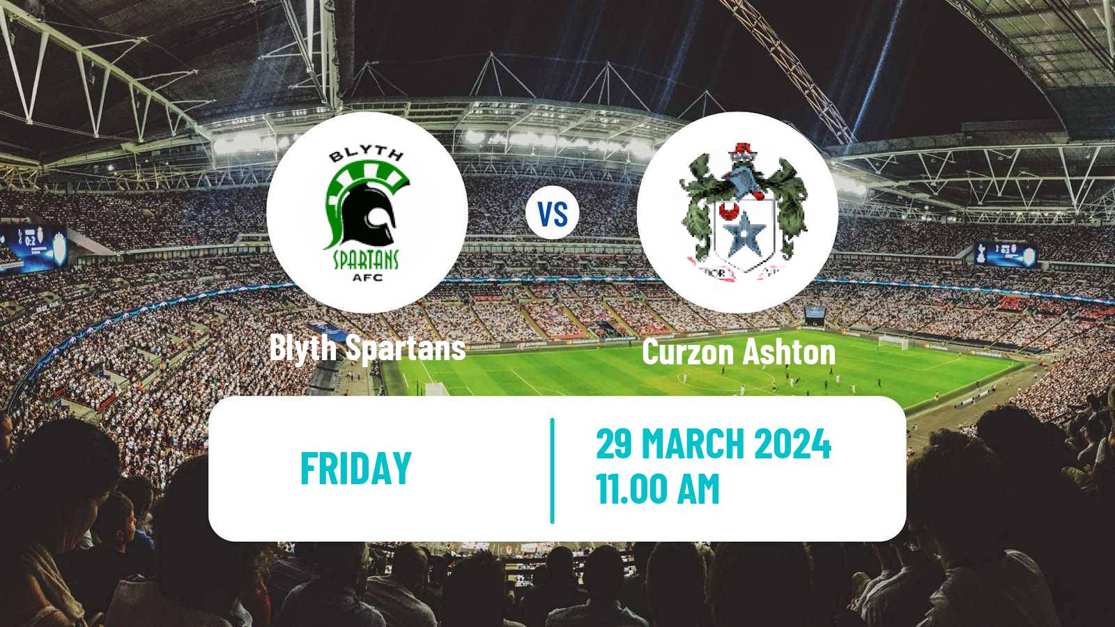 Soccer English National League North Blyth Spartans - Curzon Ashton