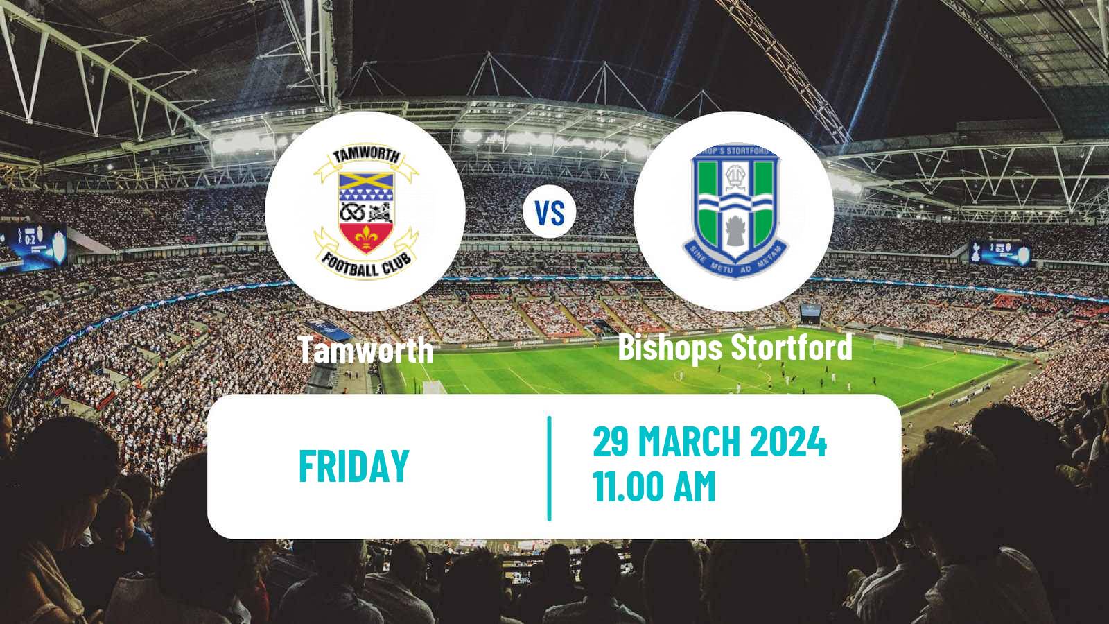 Soccer English National League North Tamworth - Bishops Stortford