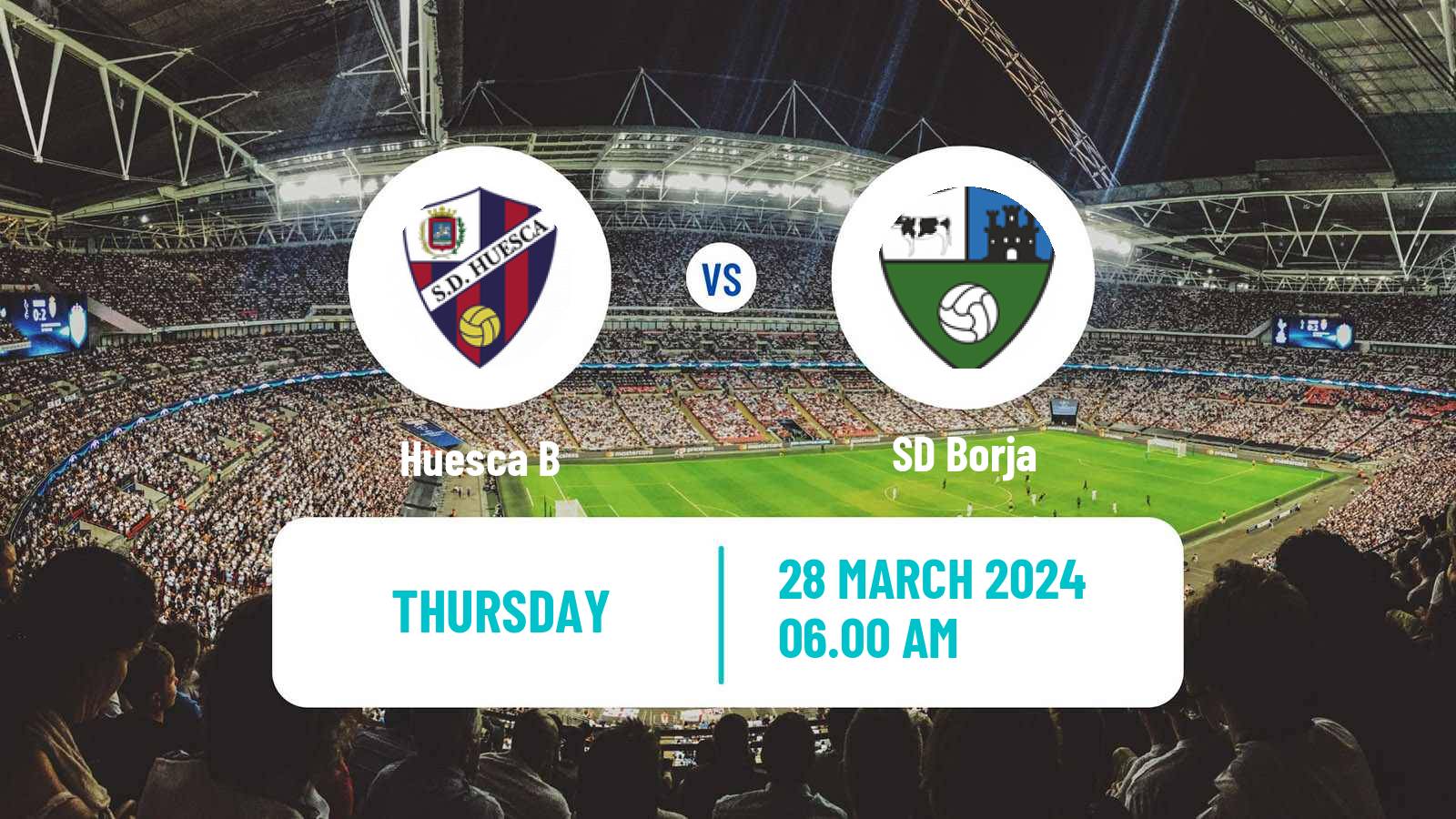 Soccer Spanish Tercera RFEF - Group 17 Huesca B - Borja