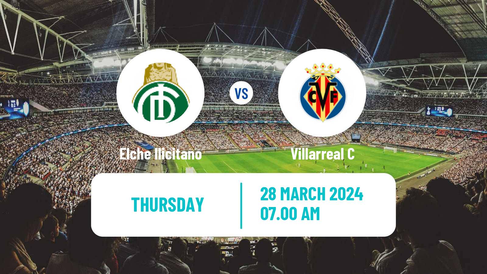 Soccer Spanish Tercera RFEF - Group 6 Elche Ilicitano - Villarreal C