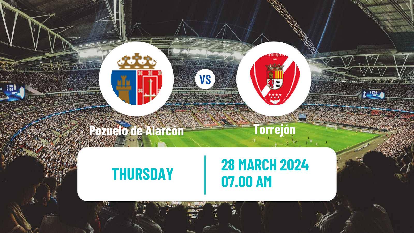 Soccer Spanish Tercera RFEF - Group 7 Pozuelo de Alarcón - Torrejón