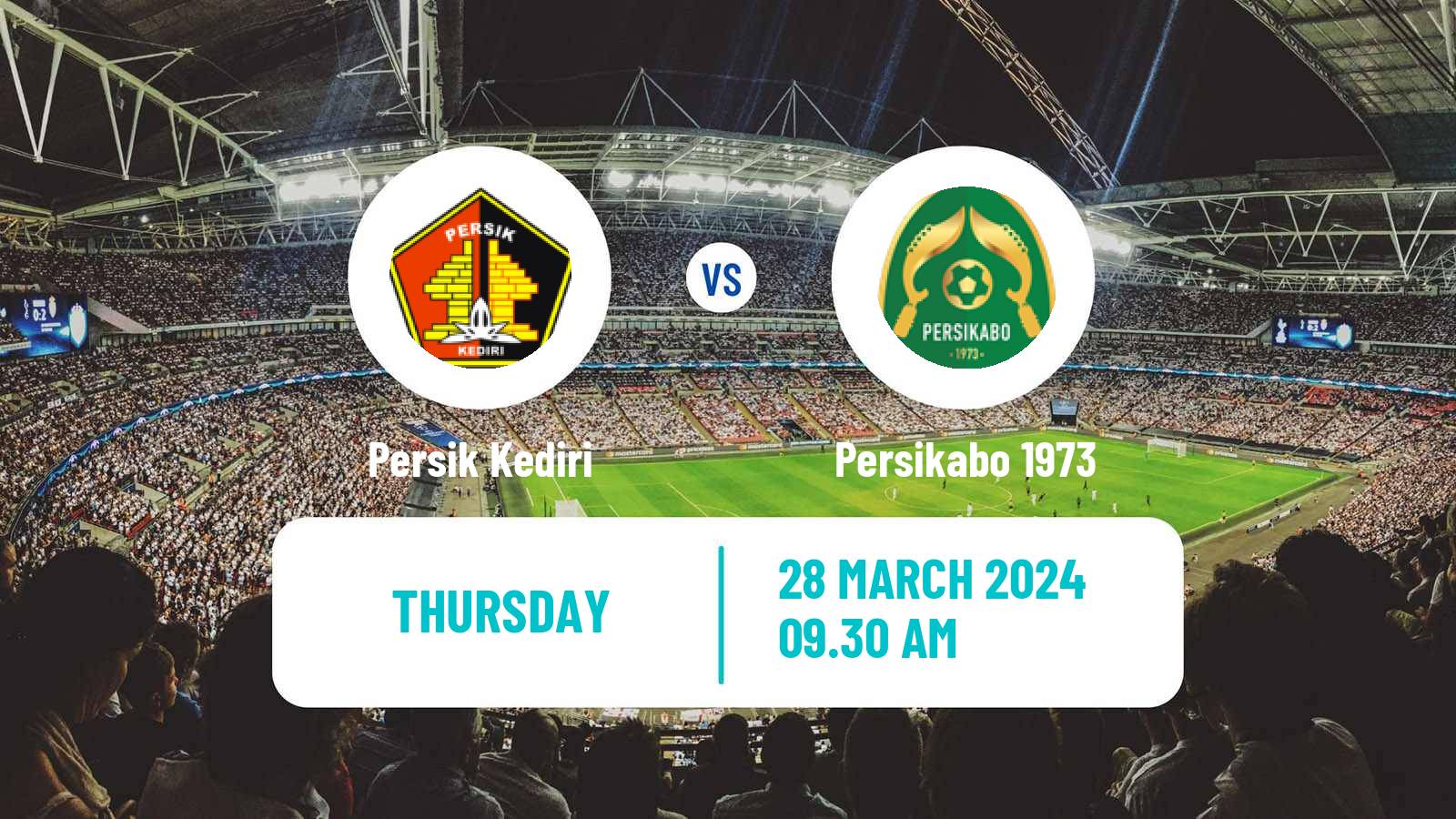 Soccer Indonesian Liga 1 Persik Kediri - Persikabo 1973