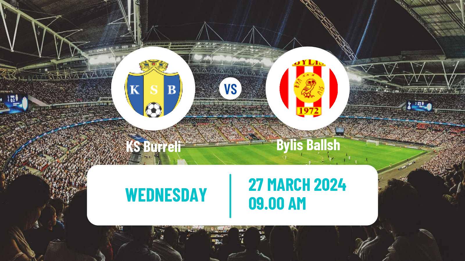 Soccer Albanian First Division Burreli - Bylis Ballsh