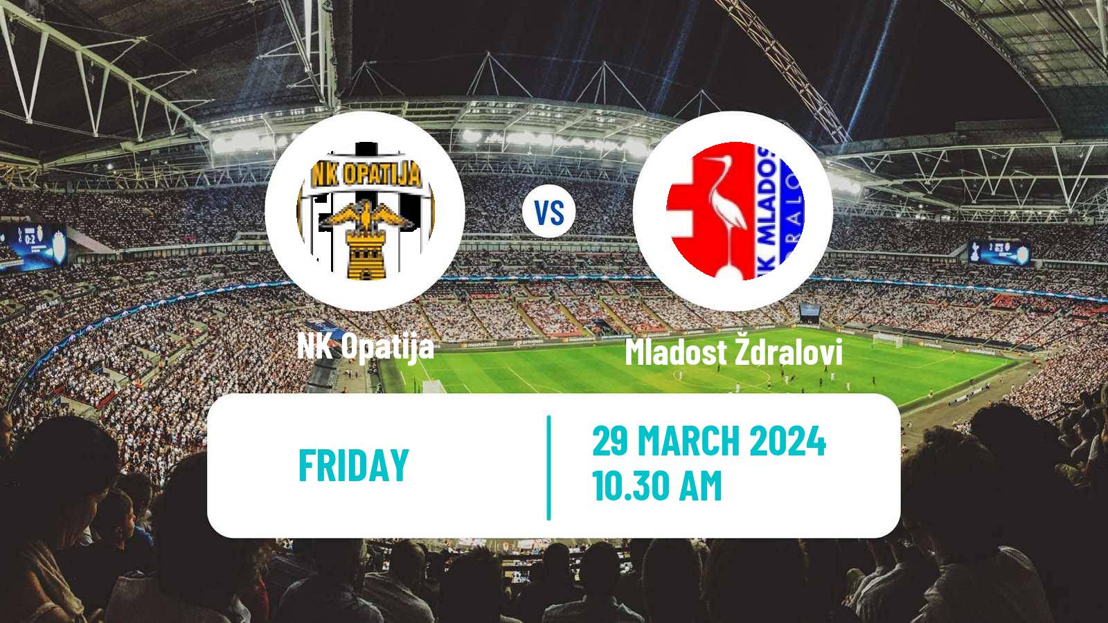 Soccer Croatian Druga NL Opatija - Mladost Ždralovi