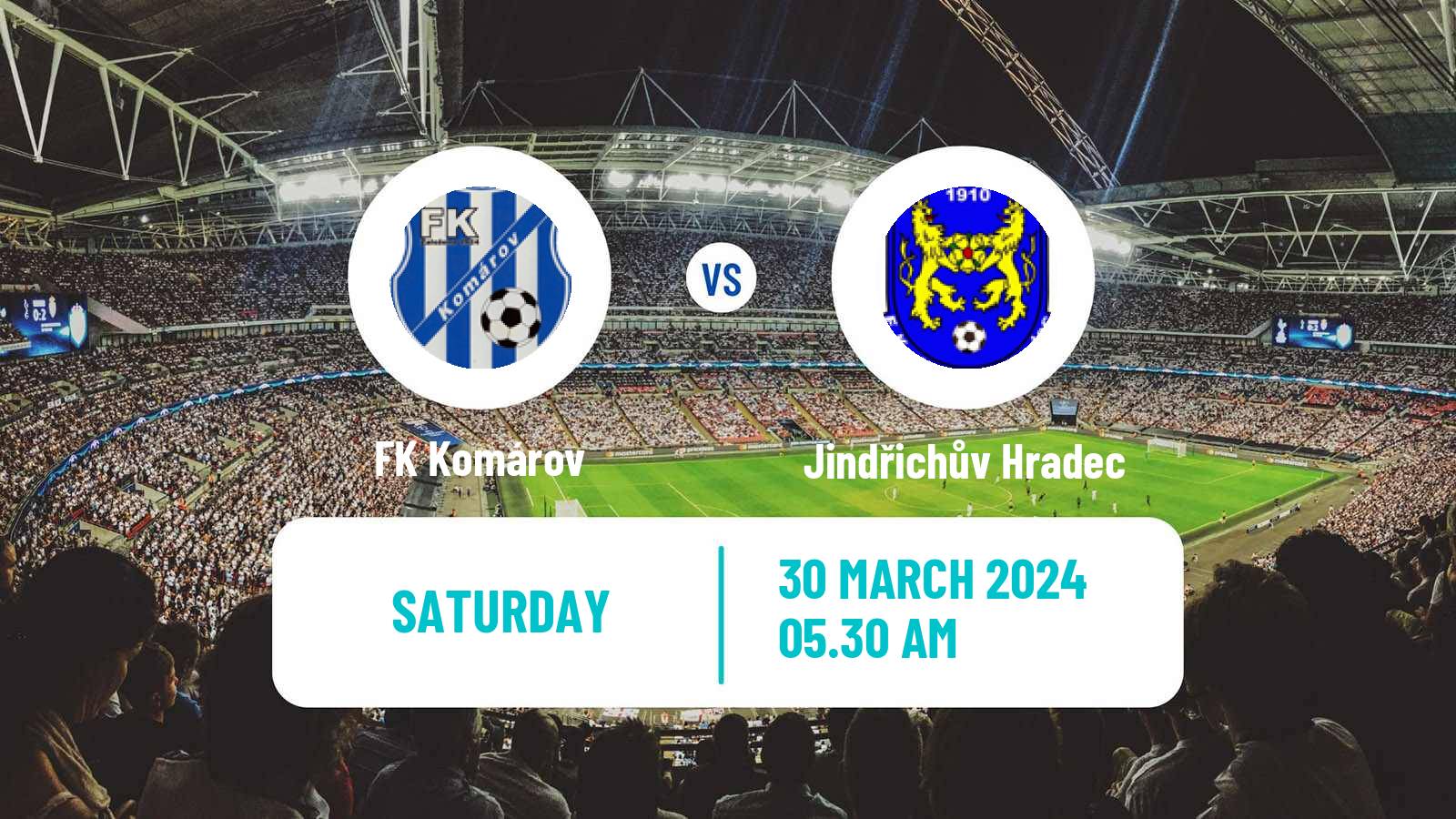 Soccer Czech Division A Komárov - Jindřichův Hradec