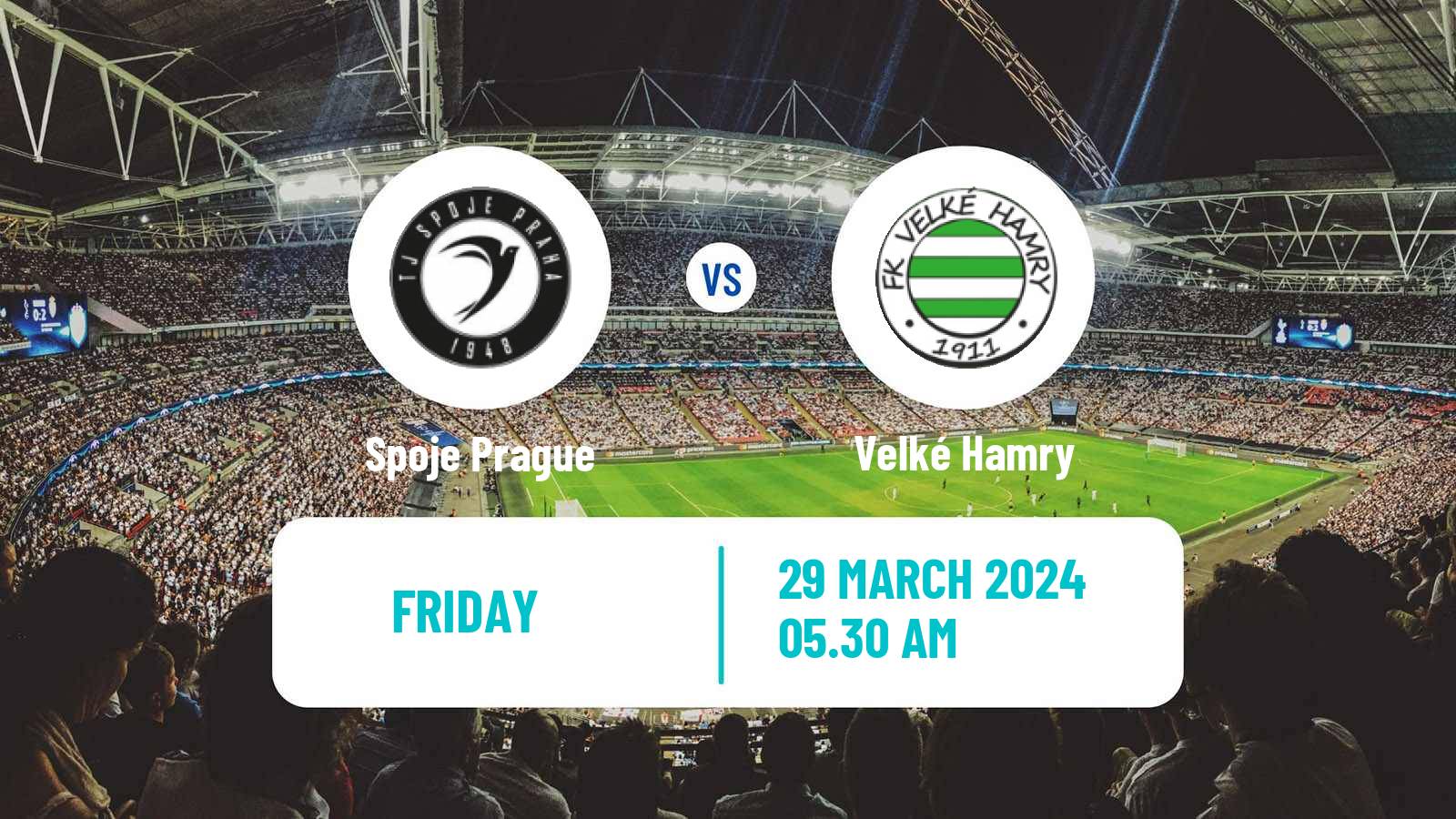 Soccer Czech Division C Spoje Prague - Velké Hamry