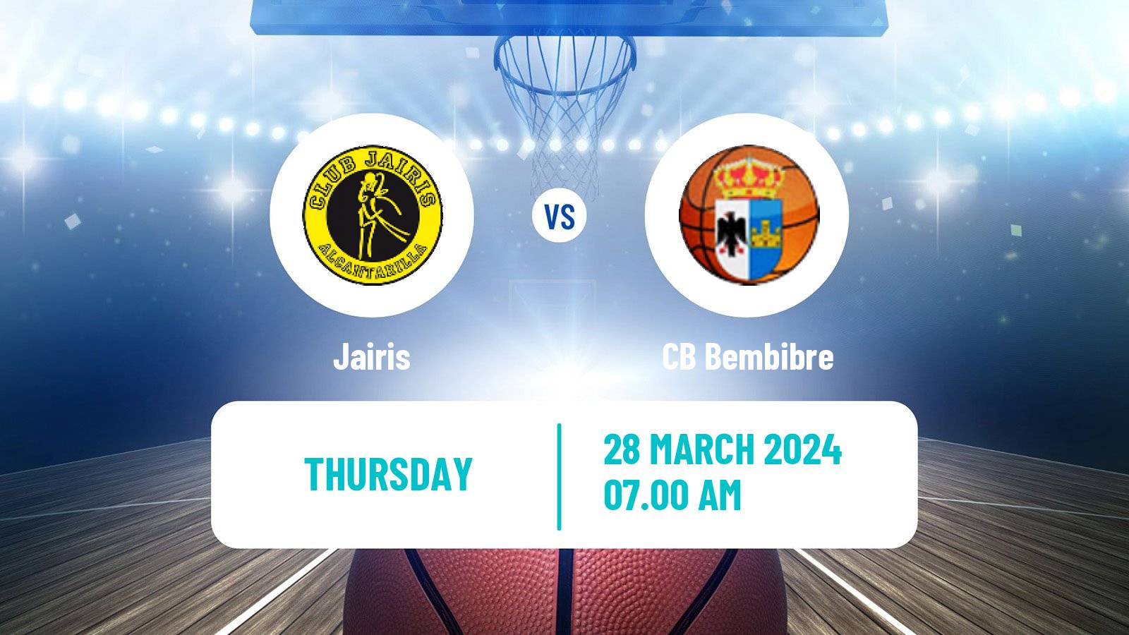 Basketball Spanish Liga Femenina Basketball Jairis - CB Bembibre