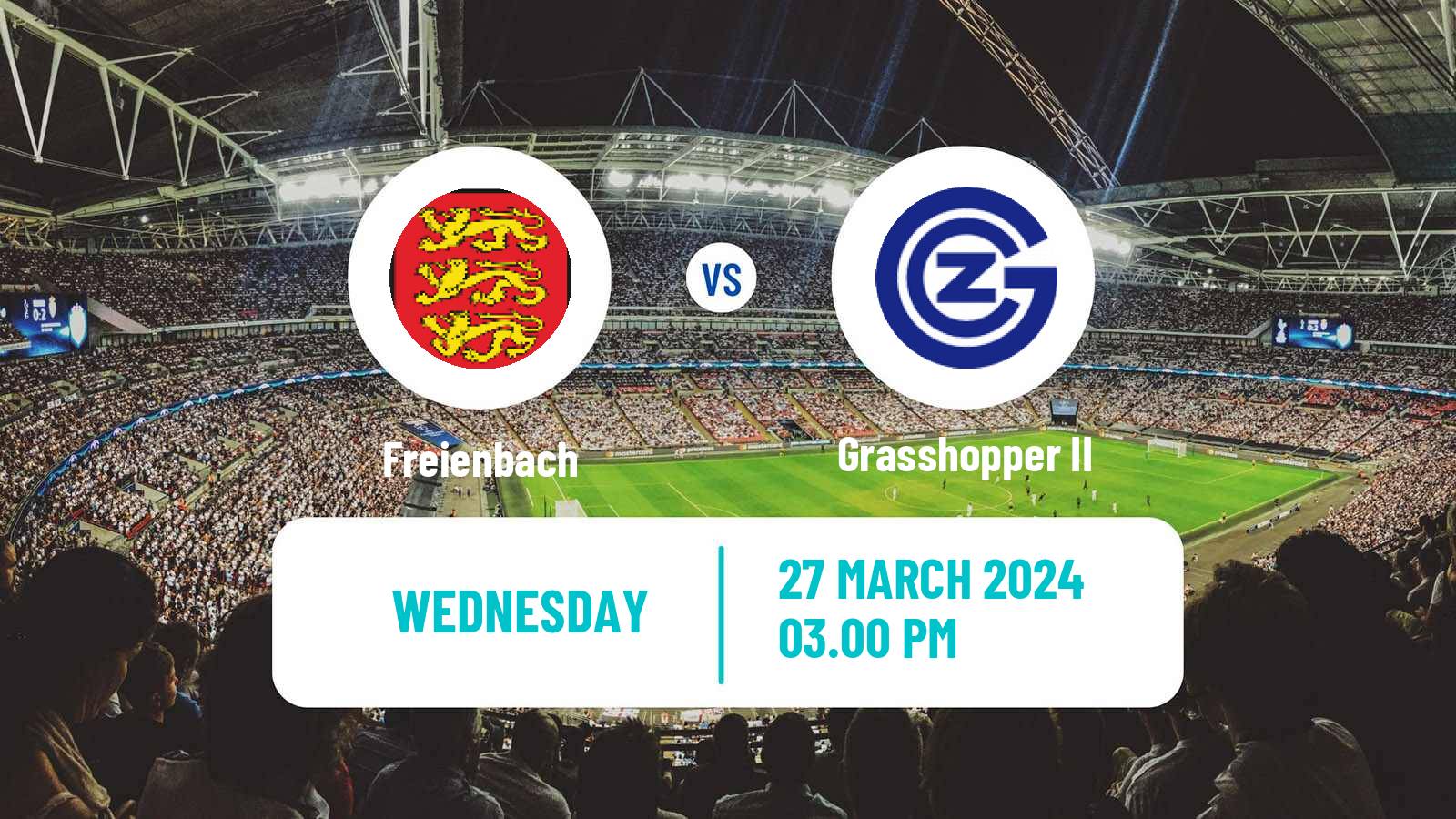 Soccer Swiss 1 Liga Classic Group 3 Freienbach - Grasshopper II
