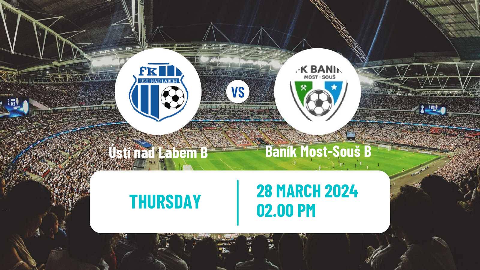 Soccer Czech Ustecky KP Ústí nad Labem B - Baník Most-Souš B