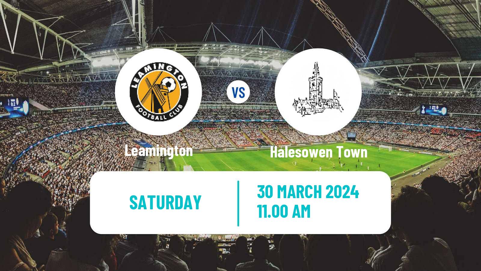 Soccer English Southern League Central Division Leamington - Halesowen Town