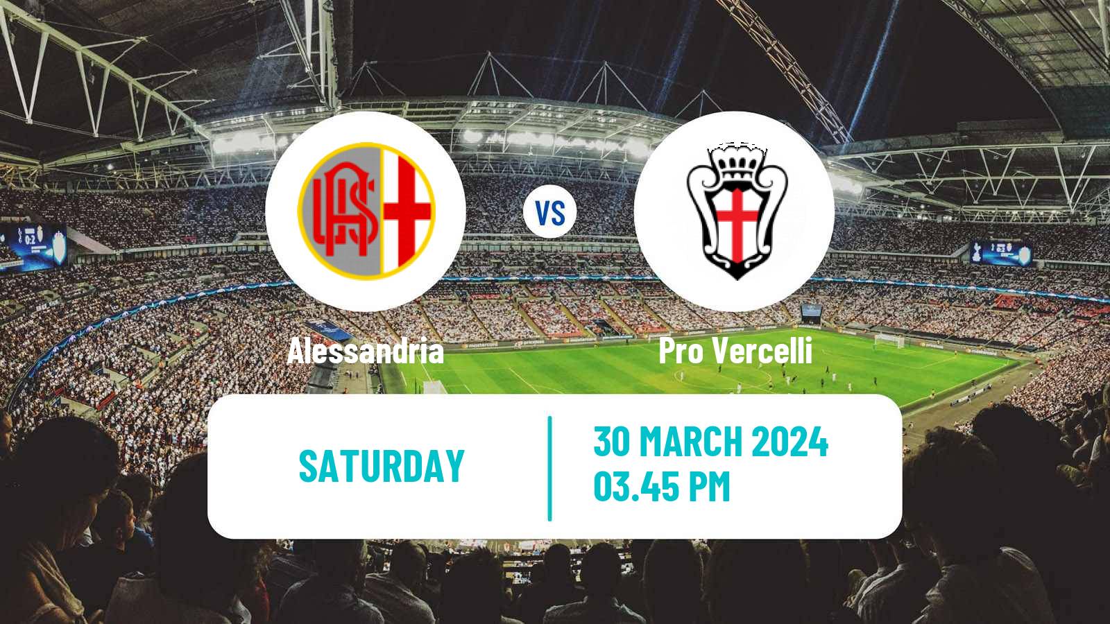 Soccer Italian Serie C Group A Alessandria - Pro Vercelli