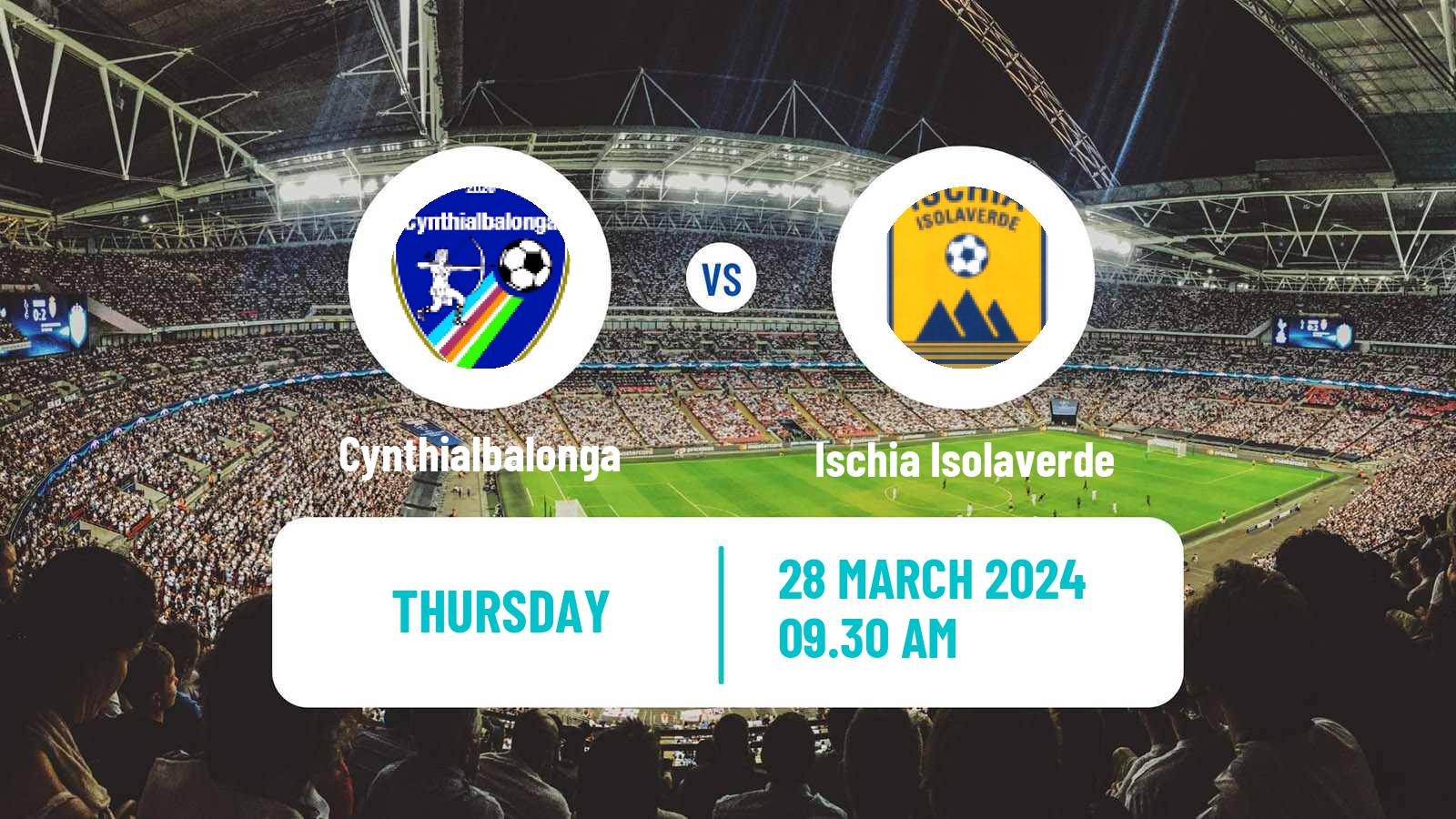 Soccer Italian Serie D - Group G Cynthialbalonga - Ischia Isolaverde