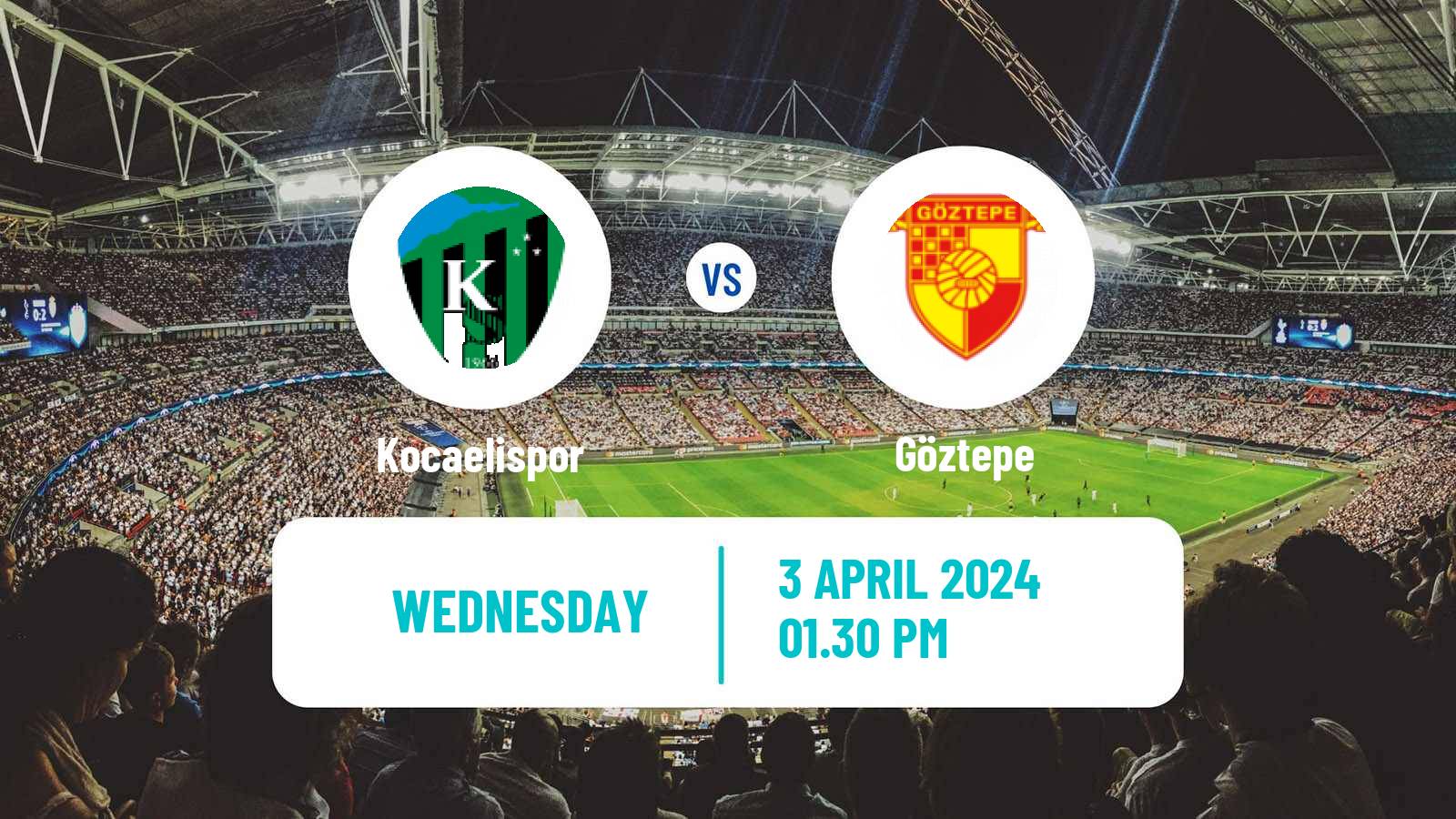 Soccer Turkish First League Kocaelispor - Göztepe