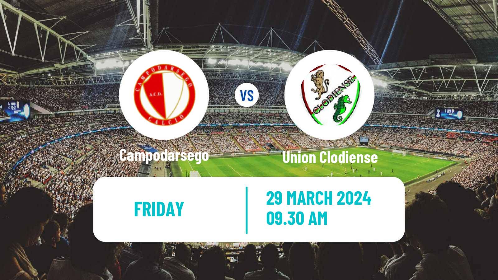 Soccer Italian Serie D - Group C Campodarsego - Union Clodiense