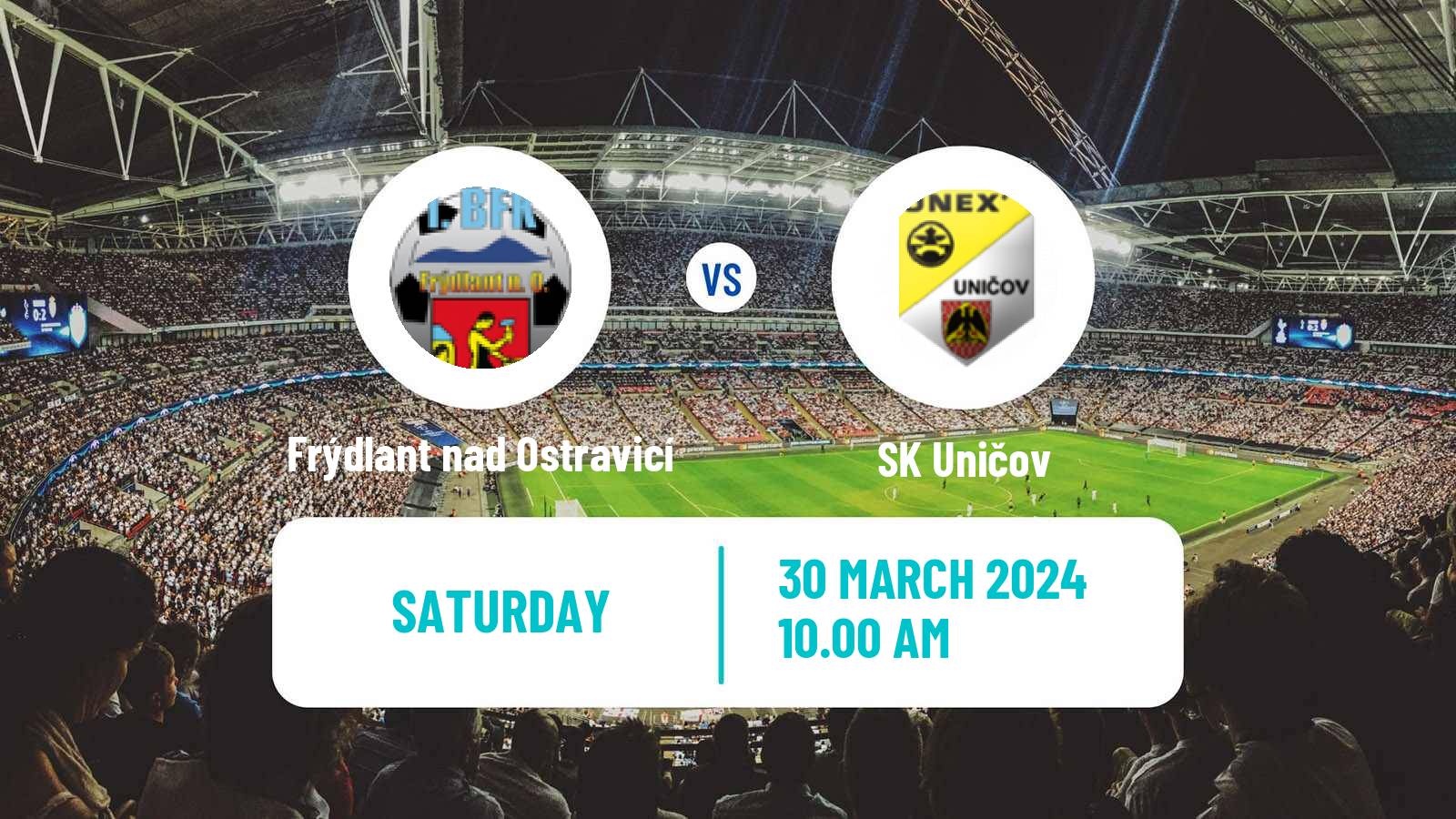 Soccer Czech MSFL Frýdlant nad Ostravicí - Uničov
