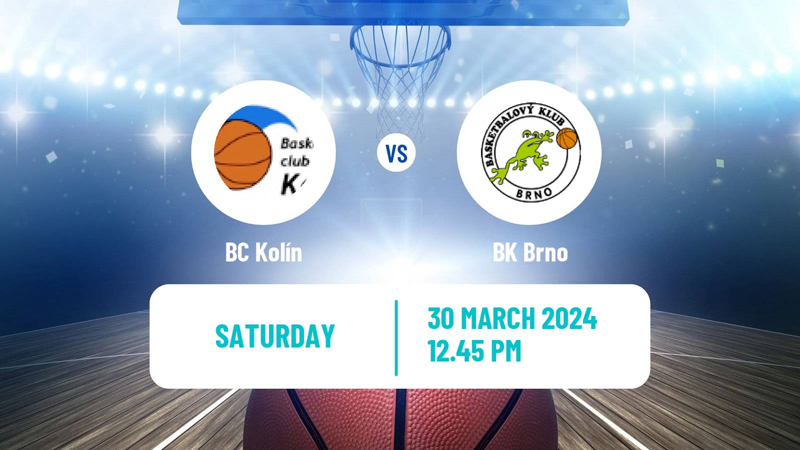 Basketball Czech NBL Kolín - Brno