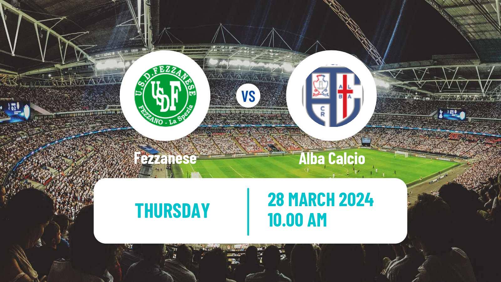 Soccer Italian Serie D - Group A Fezzanese - Alba