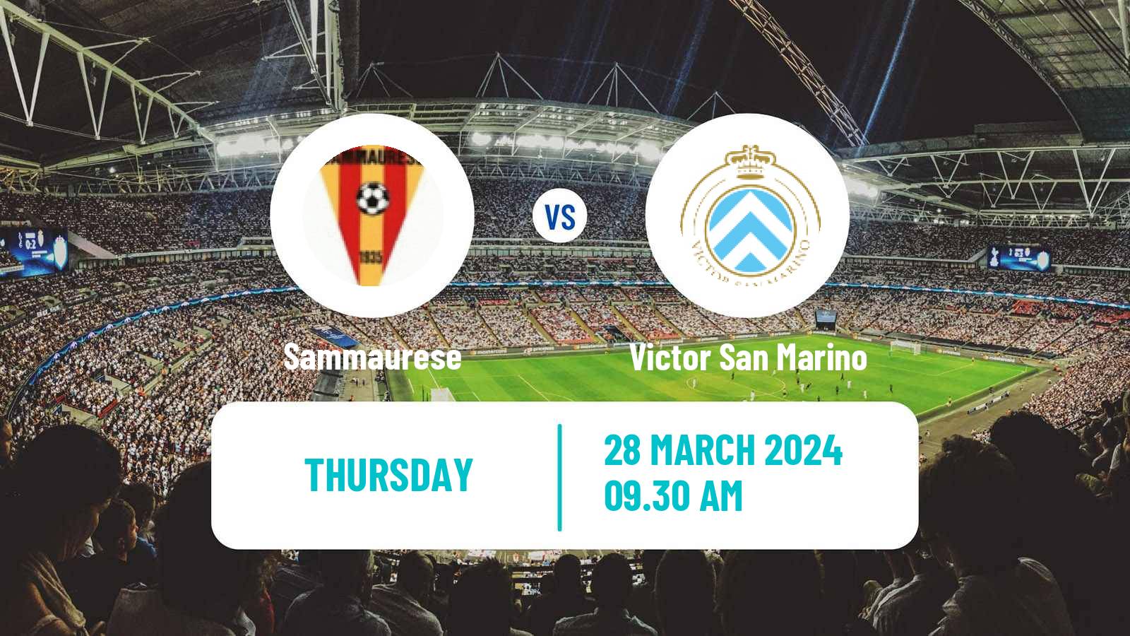 Soccer Italian Serie D - Group D Sammaurese - Victor San Marino