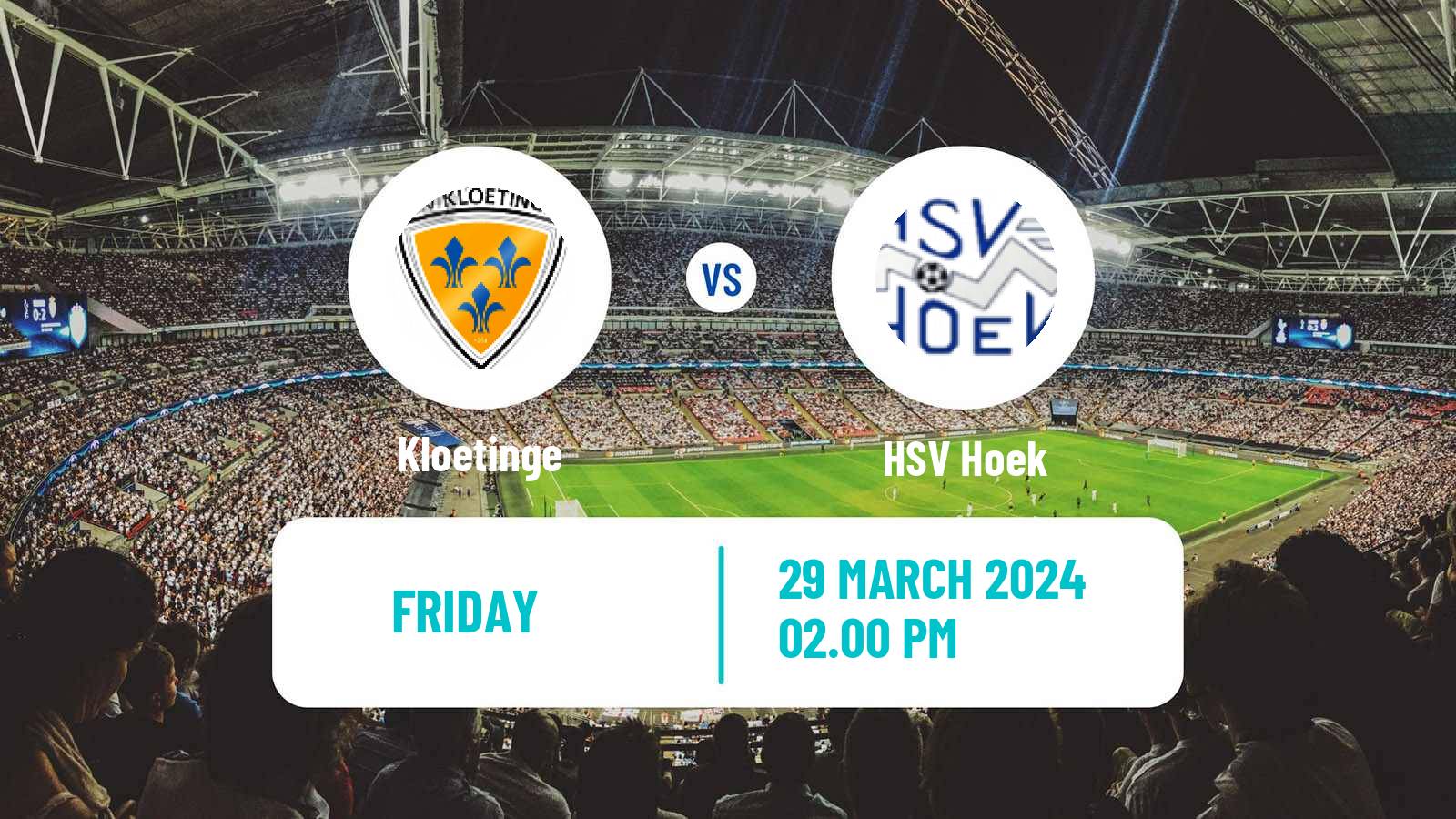 Soccer Dutch Derde Divisie Kloetinge - HSV Hoek