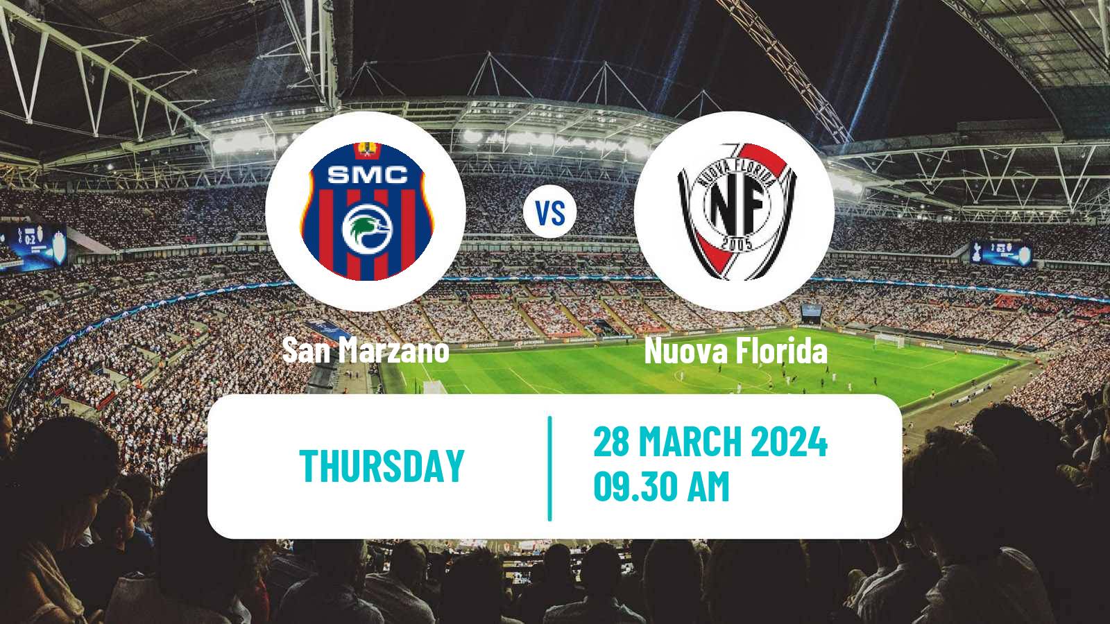 Soccer Italian Serie D - Group G San Marzano - Nuova Florida