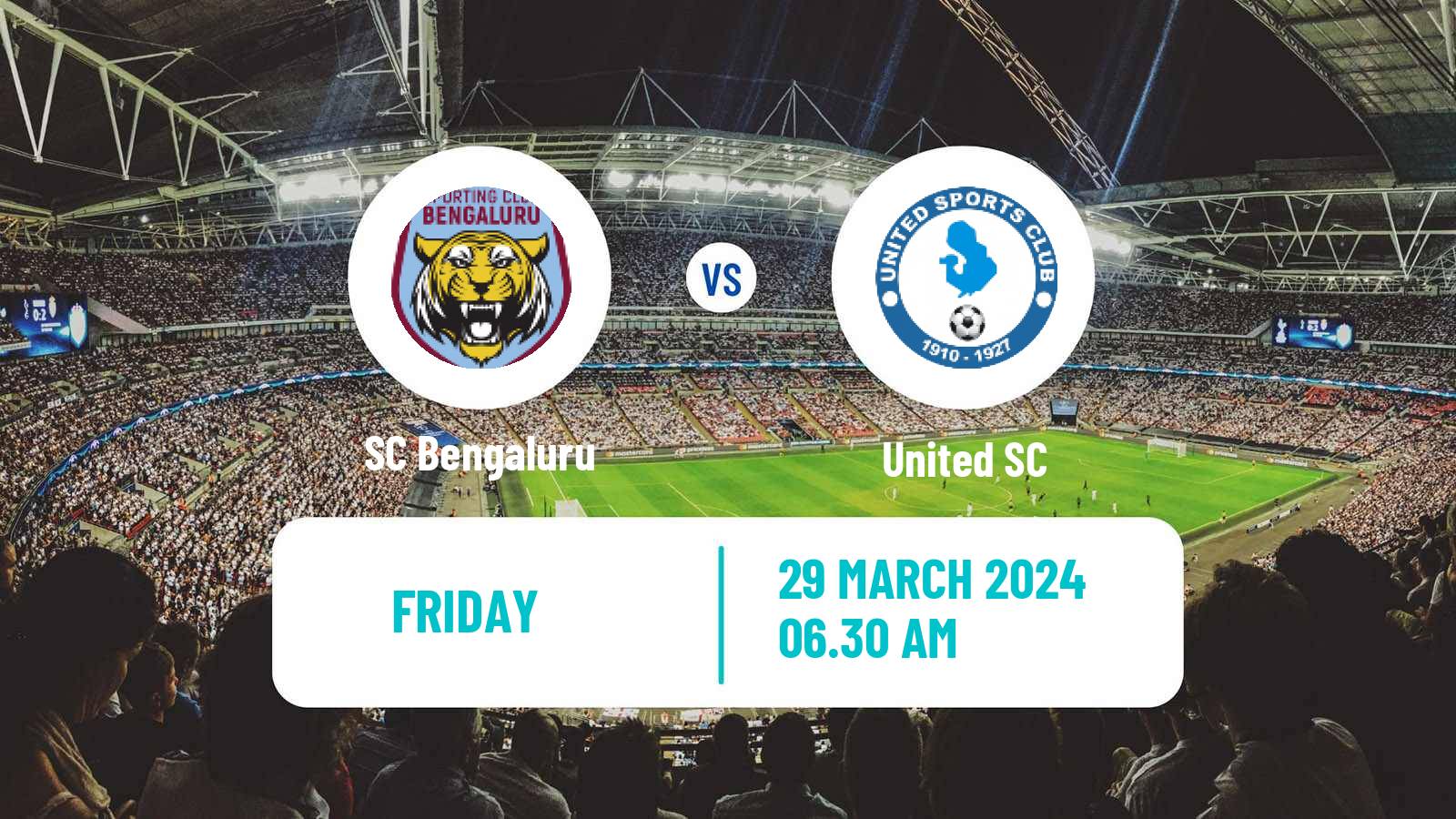 Soccer Indian I-League 2 SC Bengaluru - United SC