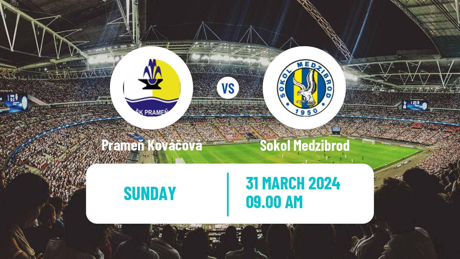 Soccer Slovak 4 Liga Central Prameň Kováčová - Sokol Medzibrod