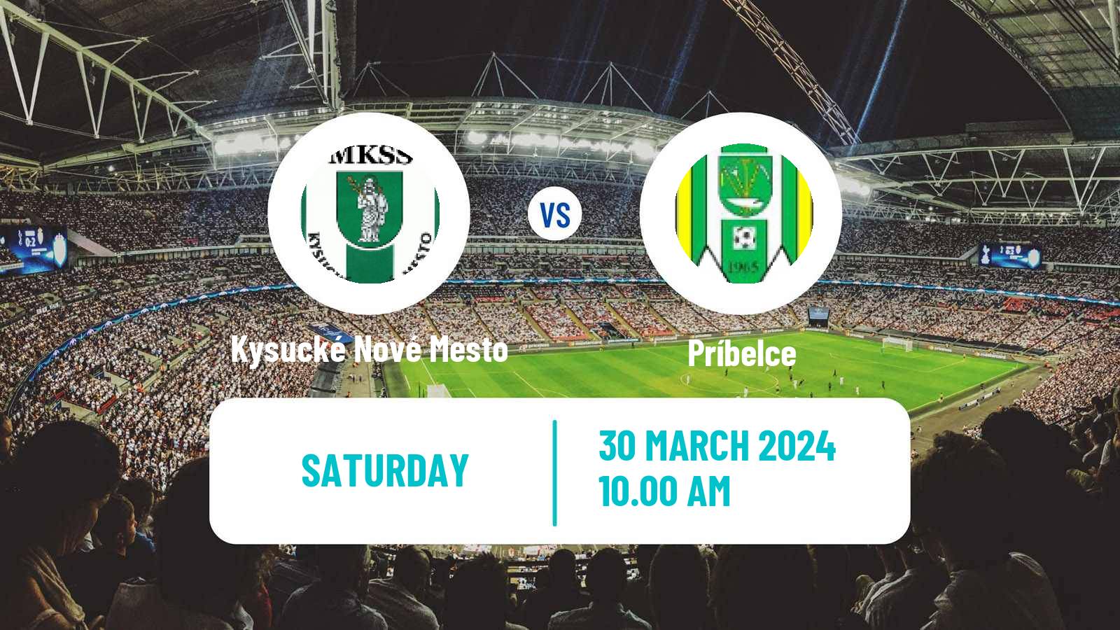 Soccer Slovak 4 Liga Central Kysucké Nové Mesto - Príbelce