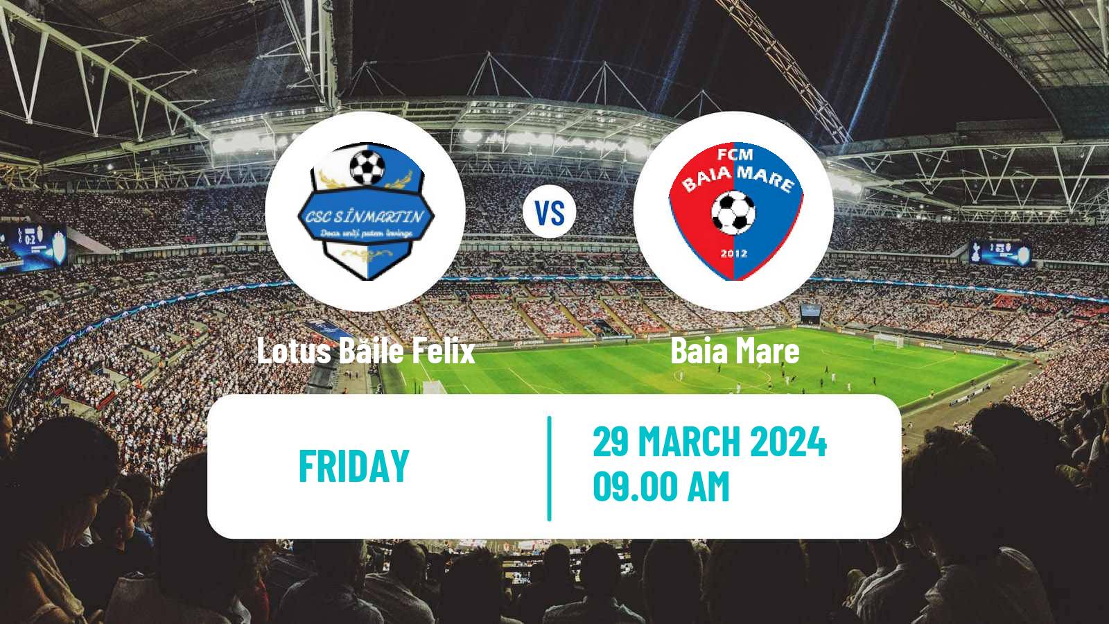 Soccer Romanian Liga 3 - Seria 10 Lotus Băile Felix - Baia Mare