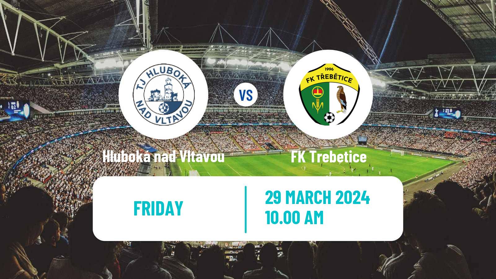 Soccer Czech Jihocesky KP Hluboká nad Vltavou - Trebetice