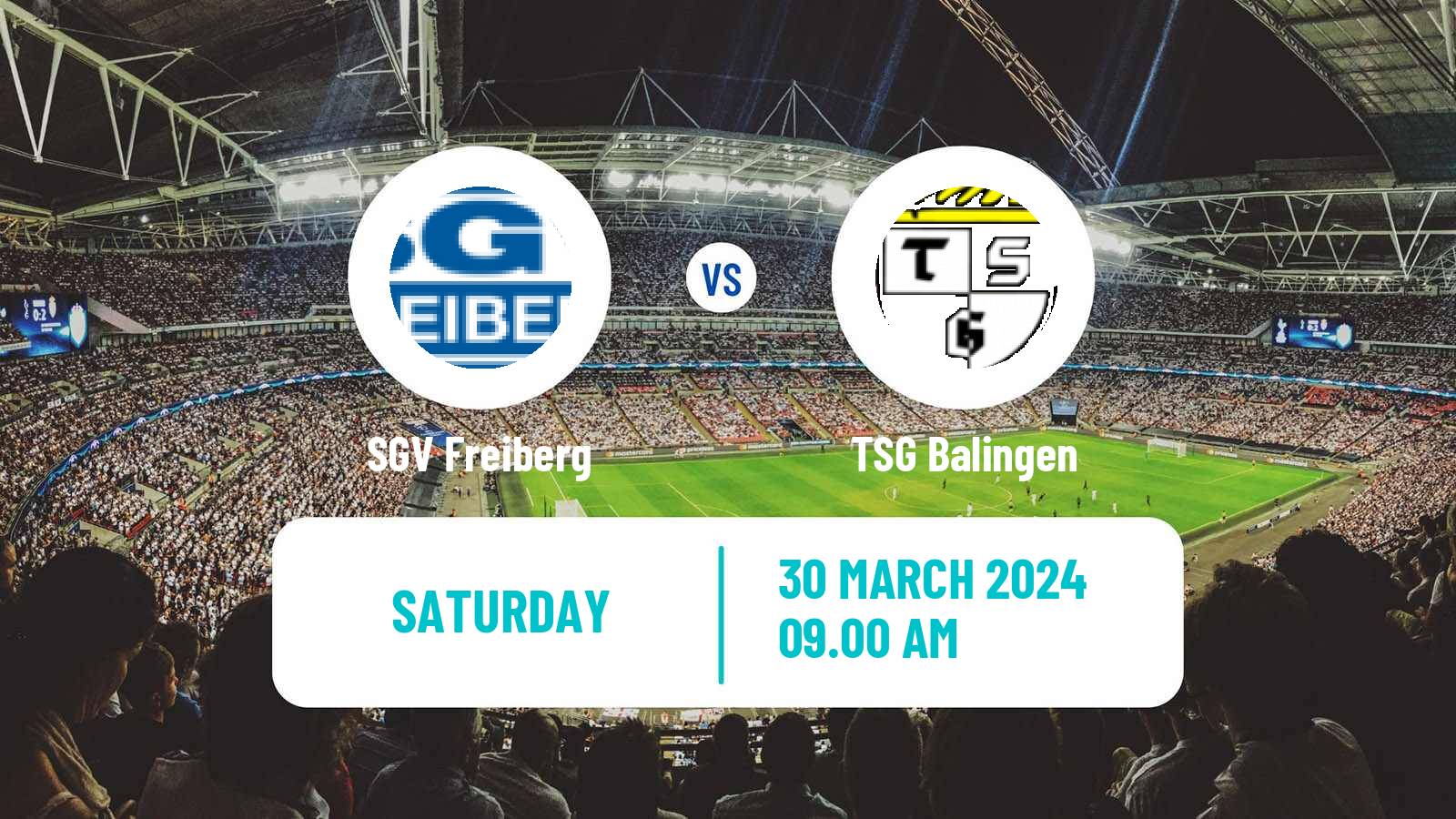 Soccer German Regionalliga Sudwest Freiberg - Balingen