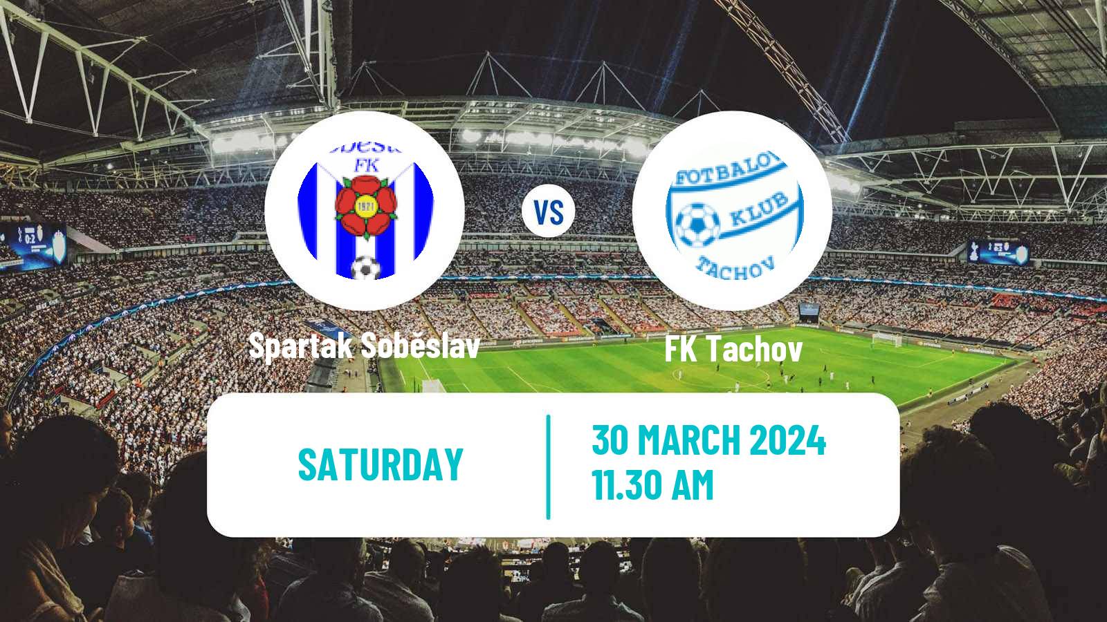 Soccer Czech Division A Spartak Soběslav - Tachov
