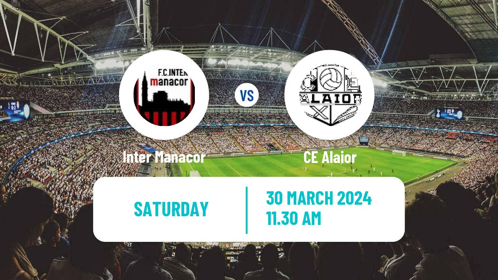 Soccer Spanish Tercera RFEF - Group 11 Inter Manacor - Alaior