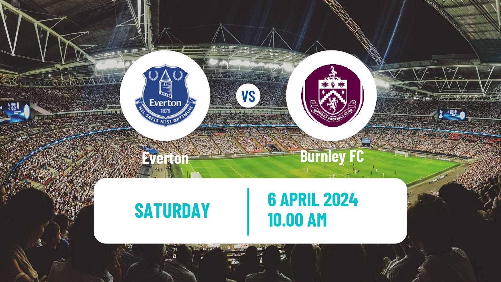 Soccer English Premier League Everton - Burnley