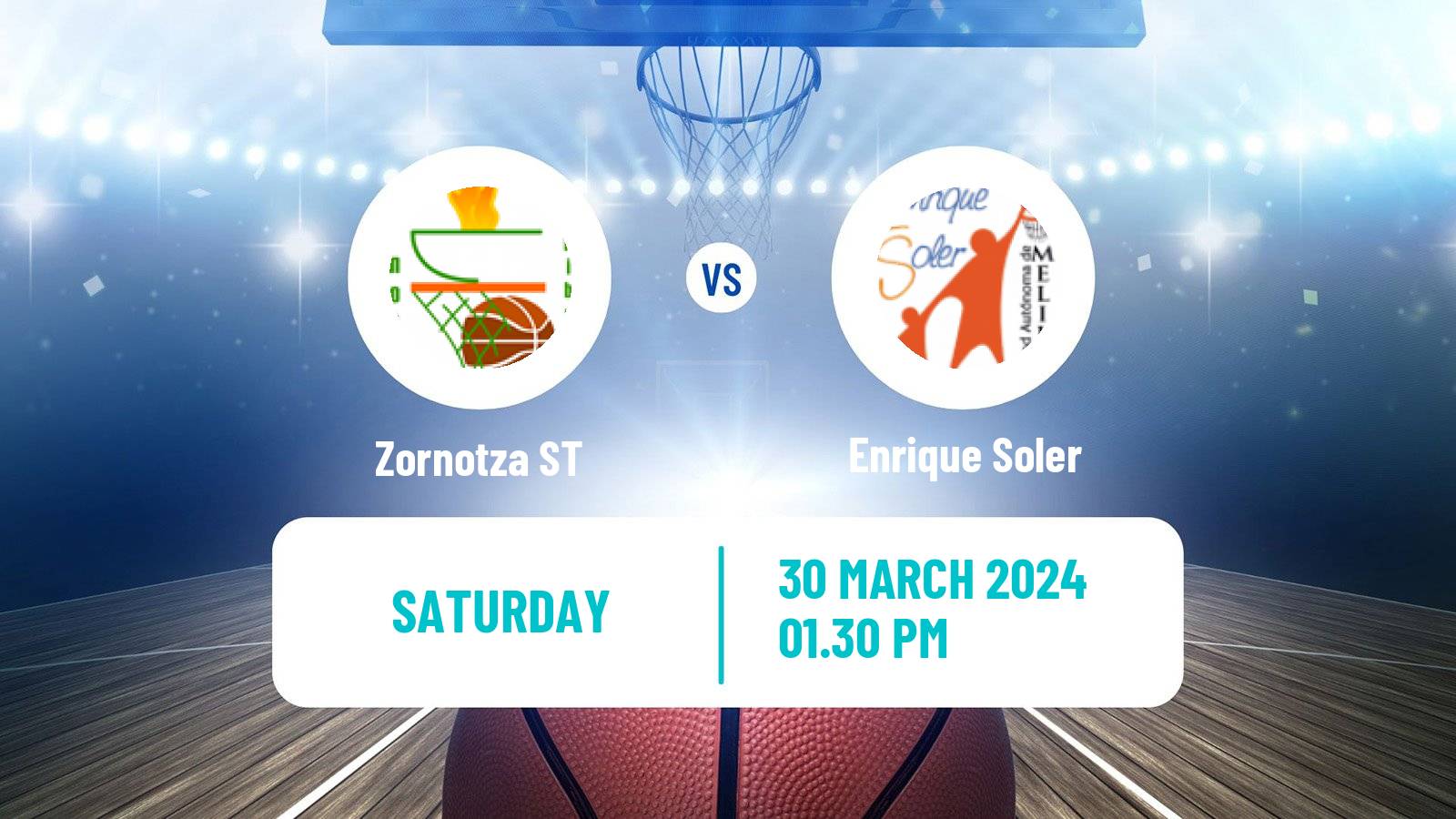Basketball Spanish LEB Plata Zornotza ST - Enrique Soler