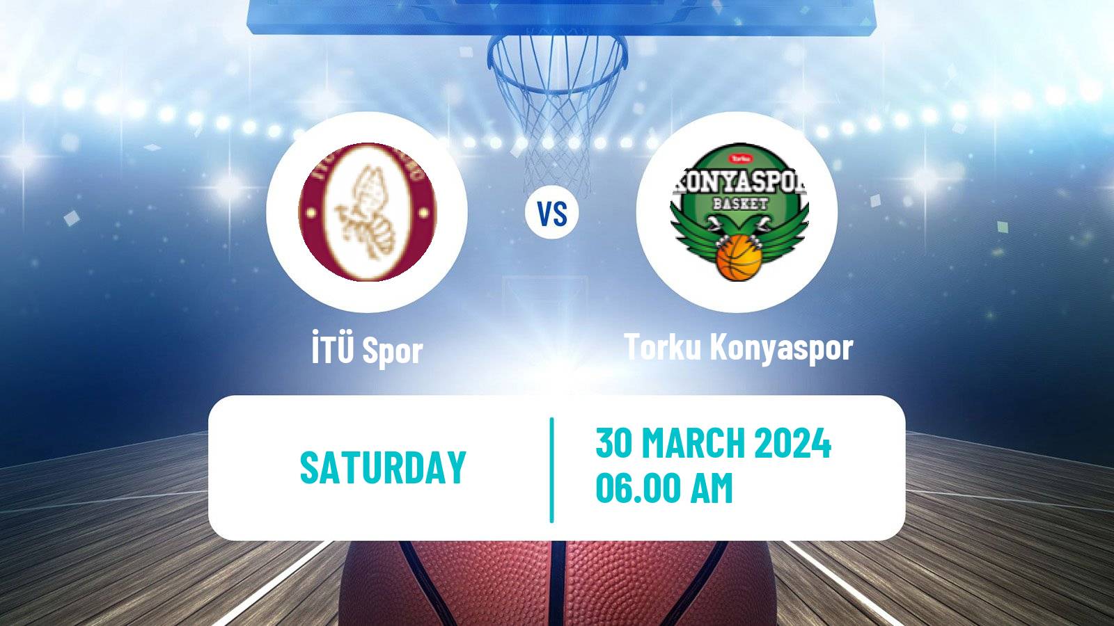Basketball Turkish TBL İTÜ - Konyaspor