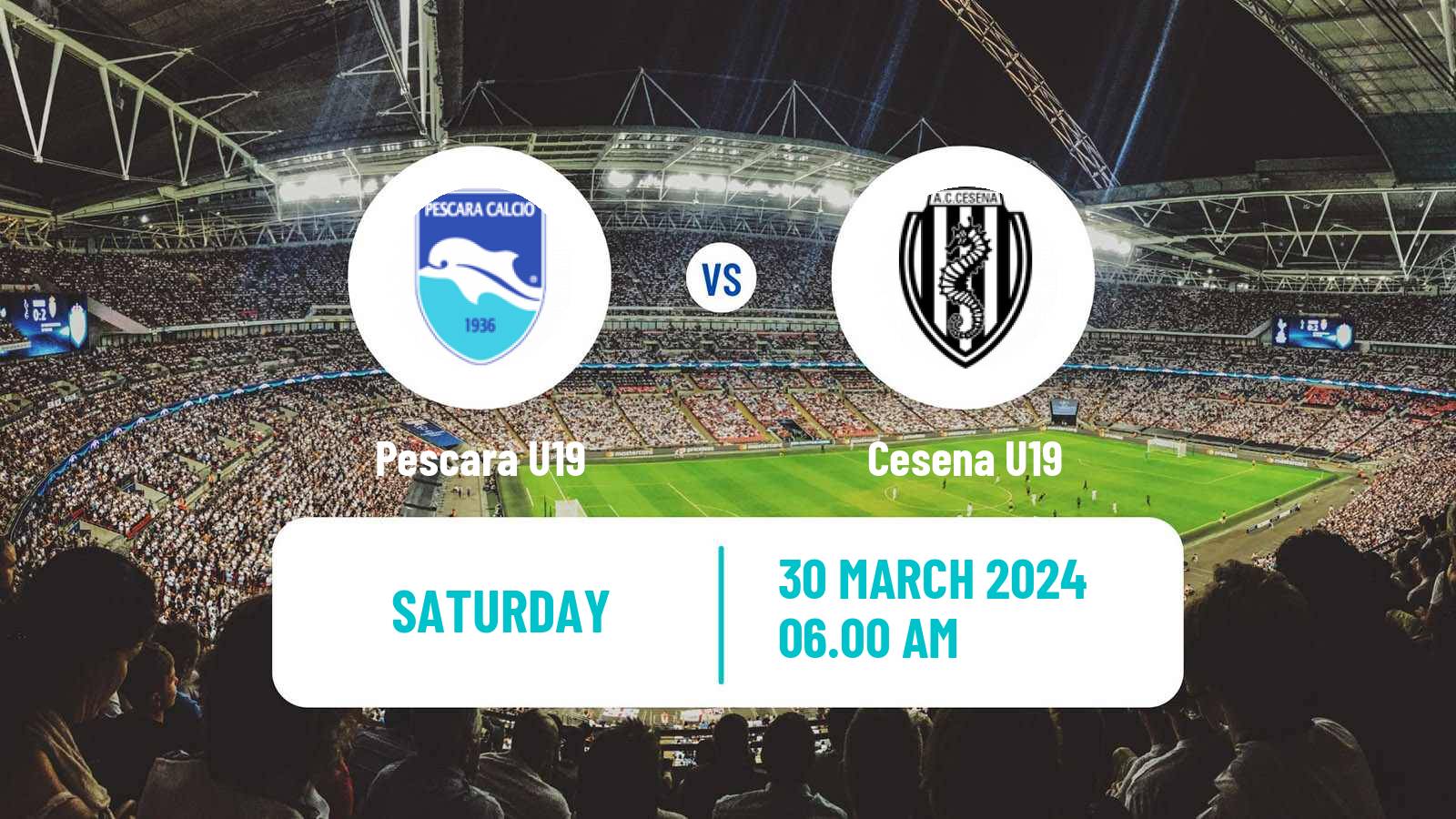 Football Italian Primavera 2 Pescara U19 - Cesena U19