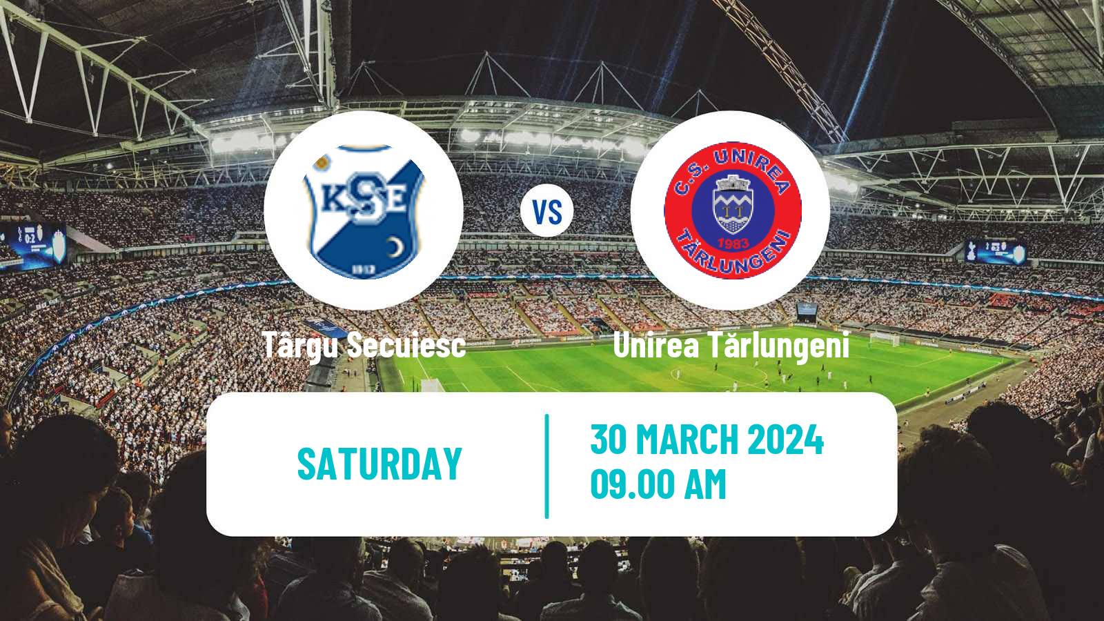 Football Romanian Liga 3 - Seria 5 Târgu Secuiesc - Unirea Tărlungeni