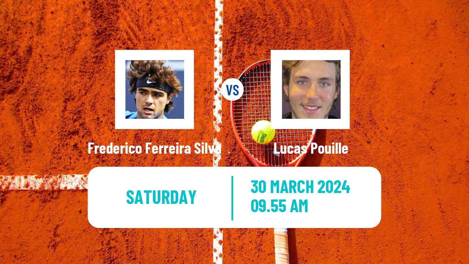 Tennis ATP Estoril Frederico Ferreira Silva - Lucas Pouille