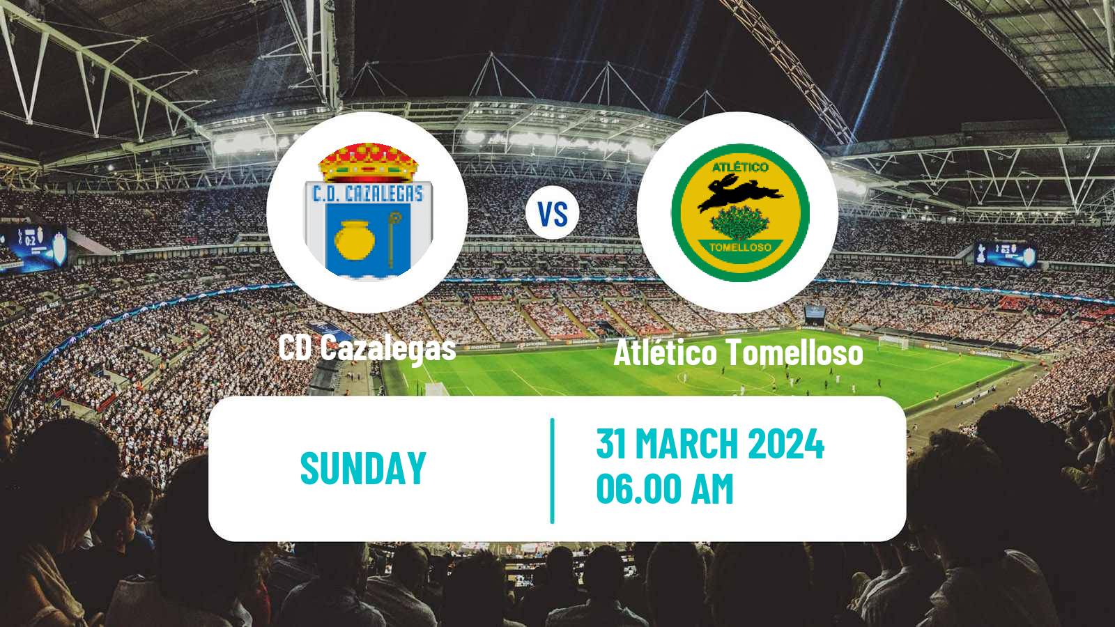 Soccer Spanish Tercera RFEF - Group 18 Cazalegas - Atlético Tomelloso