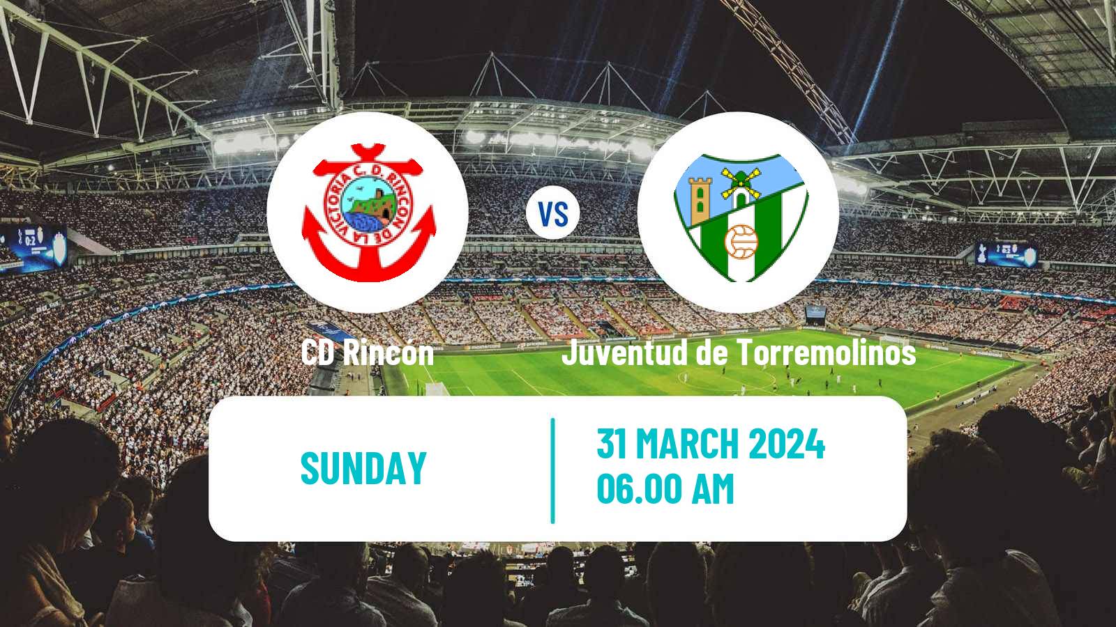 Soccer Spanish Tercera RFEF - Group 9 Rincón - Juventud de Torremolinos