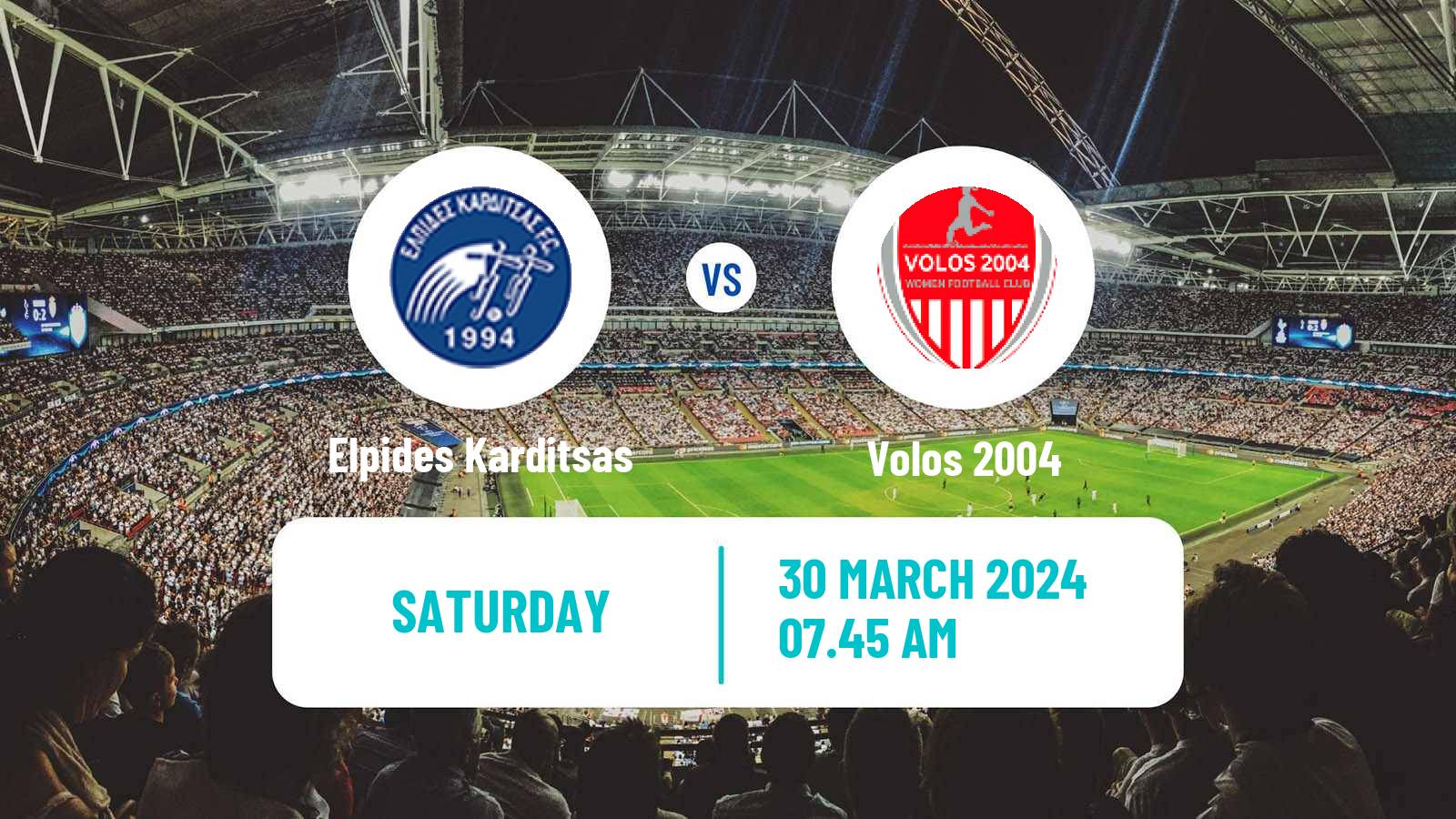 Soccer Greek Division A Women Elpides Karditsas - Volos 2004